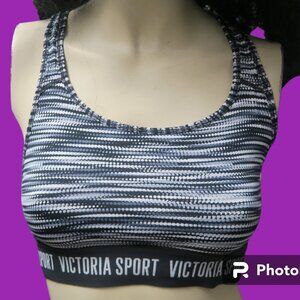Victoria's Secret Victoria Sport on bottom racerback the player bra sports white